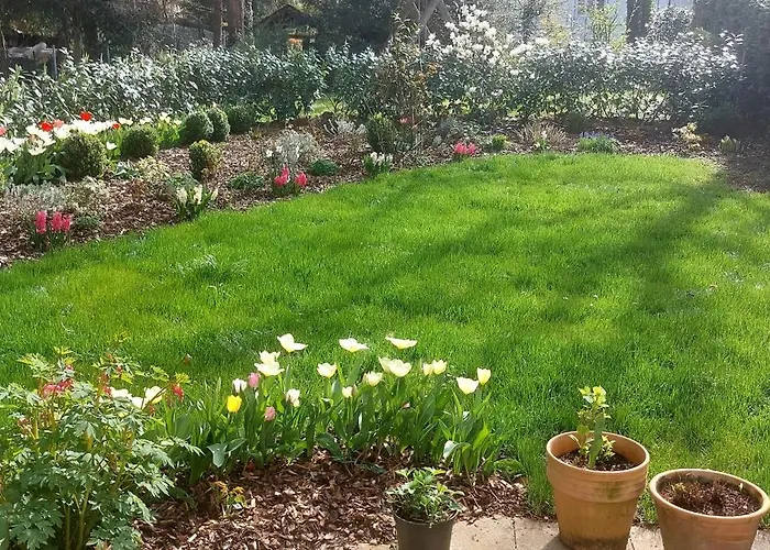 Sunny Garden Flat In Appartement *