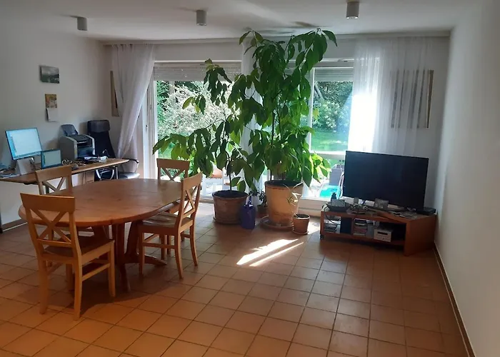 Sunny Garden Flat In